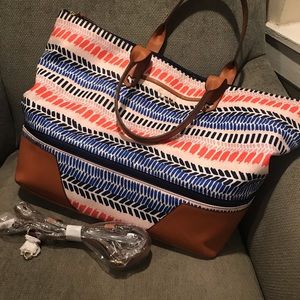 Stella and Dot Getaway Bag Multi Stripe